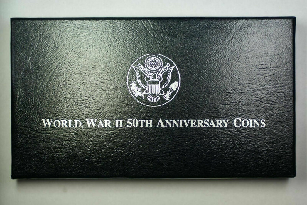 1995-P&D World War II 50th Anniversary Commemorative Two Coin Set