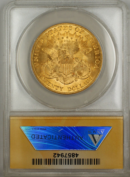 1904 $20 Liberty Double Eagle Gold Coin ANACS MS-62 SB (G)