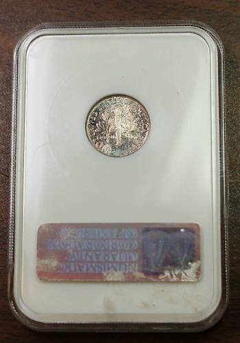 1952 Roosevelt Silver Dime, NGC MS-66