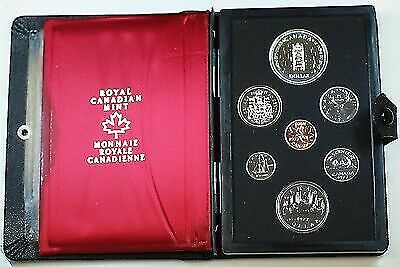 1977 Canada Proof-Like Set With 7 Beautiful GEM Coins In RCM Case