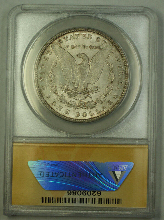 1883 Morgan Silver Dollar $1 ANACS MS-63 Toned JMX