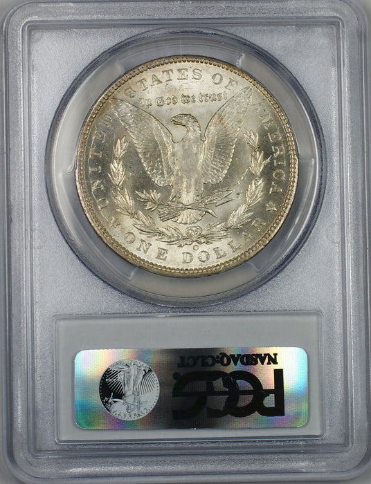 1904-O Morgan Silver Dollar $1 Coin PCGS MS-64 Nicely Toned Obverse (Tb)