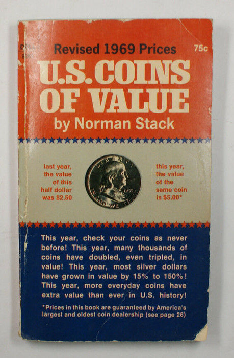 US Coins Of Value By Norman Stack Revised 1969 Prices