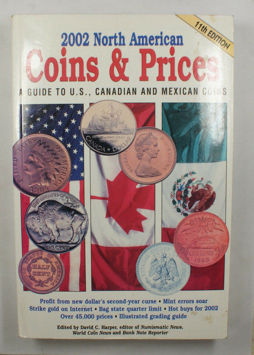 2002 North American Coins And Prices  11th Edition