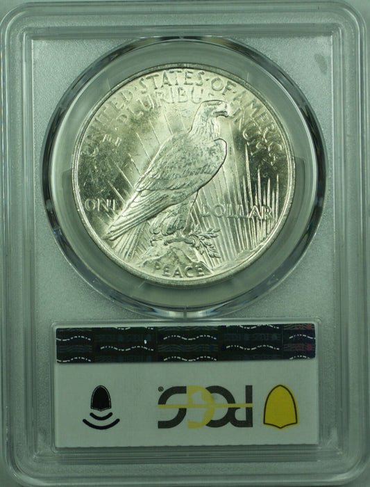 1923 Peace Silver Dollar $1 Coin PCGS MS 63 (48) G