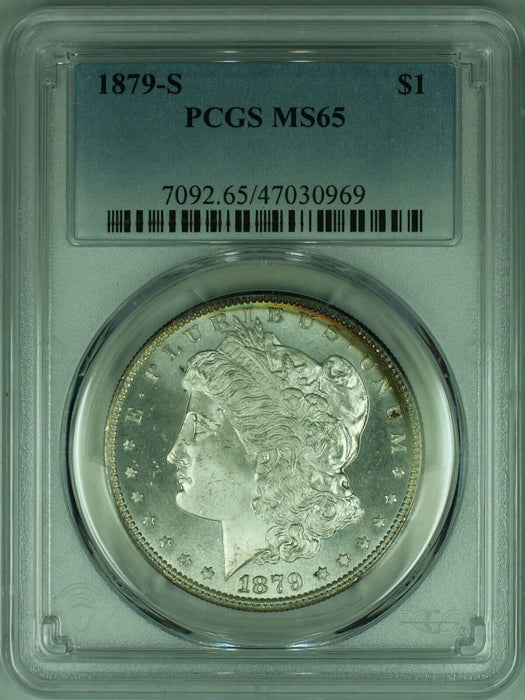 1879-S Morgan Silver Dollar Semi Proof-Like  PCGS MS-65   (35A)