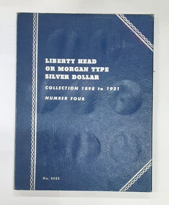 1898-1921 Empty Whitman Liberty Head/Morgan Type Silver Dollar Folder No.9085
