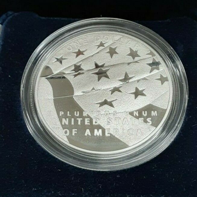 2012 Star Spangled Banner Proof Silver $1 Coin in Original Mint Packaging