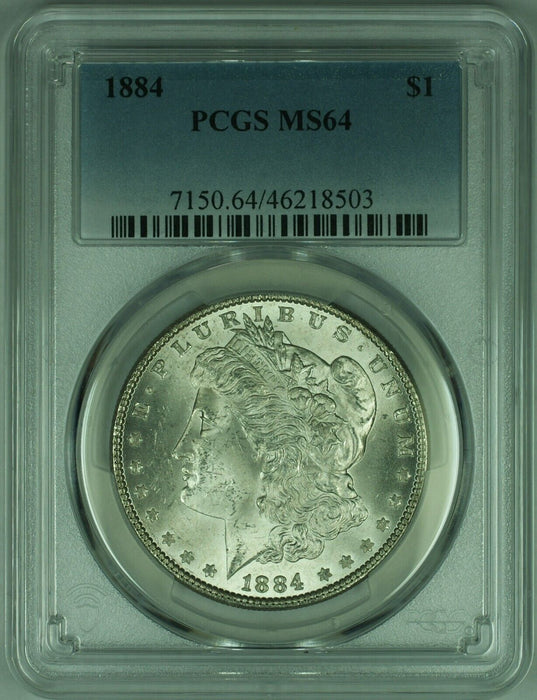 1884 Morgan Silver Dollar  PCGS MS-64   (25)