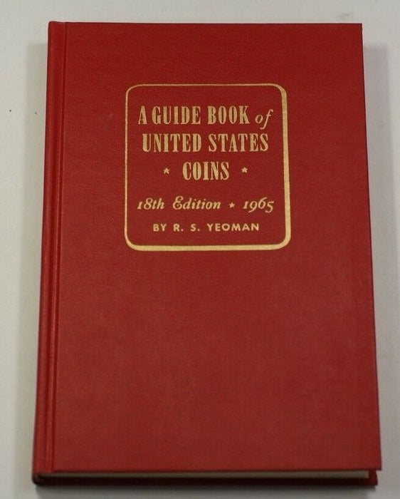 1965 **New** RedBook 18th Edition Guide Book of United States Coins Pristine
