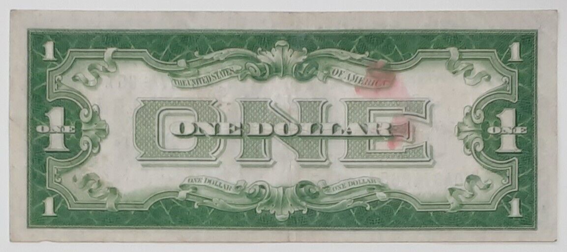1934 $1 Silver Certificate *STAR* Note FR#1606*  Scarce Issue  VF+
