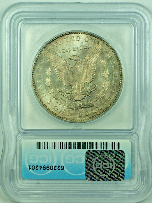 1887-O Morgan Silver Dollar Semi-Proof Like Toned $1 Coin ICG MS 62 (23)