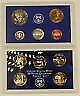 2001 US Mint Clad Proof Set 10 Gem Coins In OGP w/ Box & COA