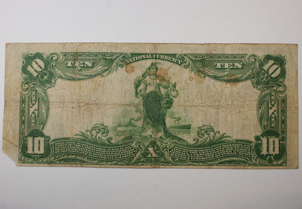 Series 1902 $10 National Currency Note, Hoosick Falls NY