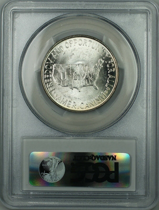 1952 Washington-Carver Silver Half Dollar Coin PCGS MS-64 Toned Obverse DGH