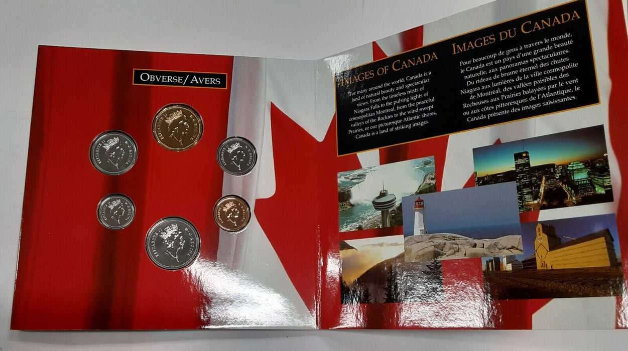 1994 Oh Canada! Six Coin Uncirculated Set Ensemble-In RCM OGP