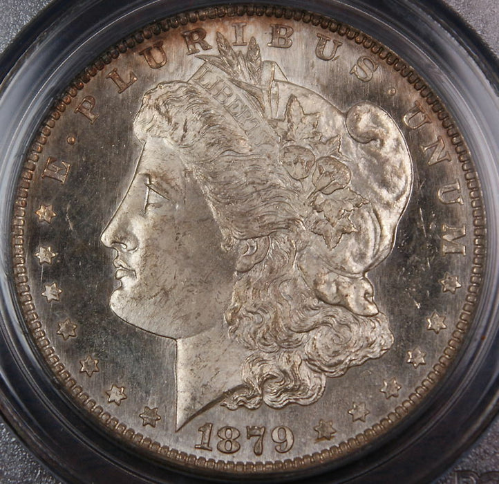 1879-S Morgan Silver Dollar, PCGS MS-64 (PL GEM)