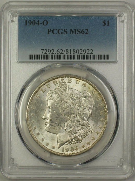 1904-O Morgan Silver Dollar $1 Coin PCGS MS-62 (14b)