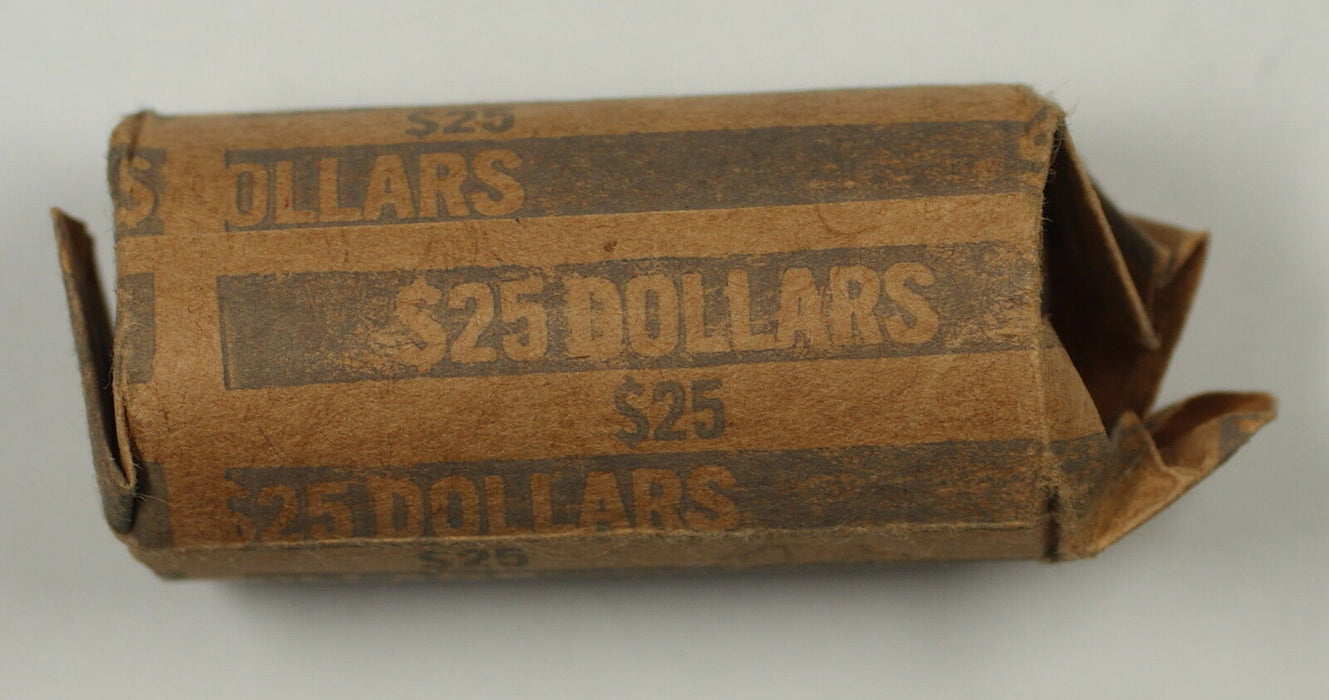 2009-D BU Roll of 25 John Tyler Presidential $1 Dollar Coins