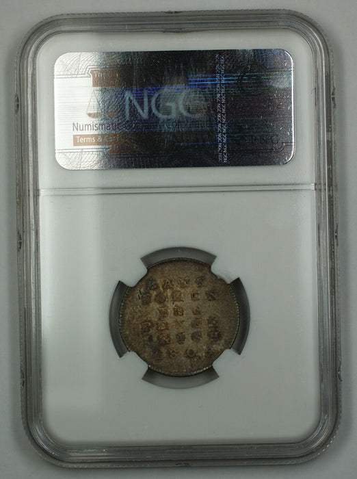 1805 Bank of Ireland 10 Pence Bank Token Coin George III NGC KM-Tn3 MS-62 AKR