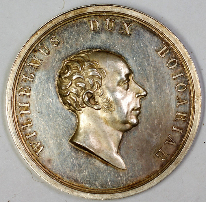 Wilhelmus Dux Boloariae and Maria Anna Bipontina Convix German Silver Medal