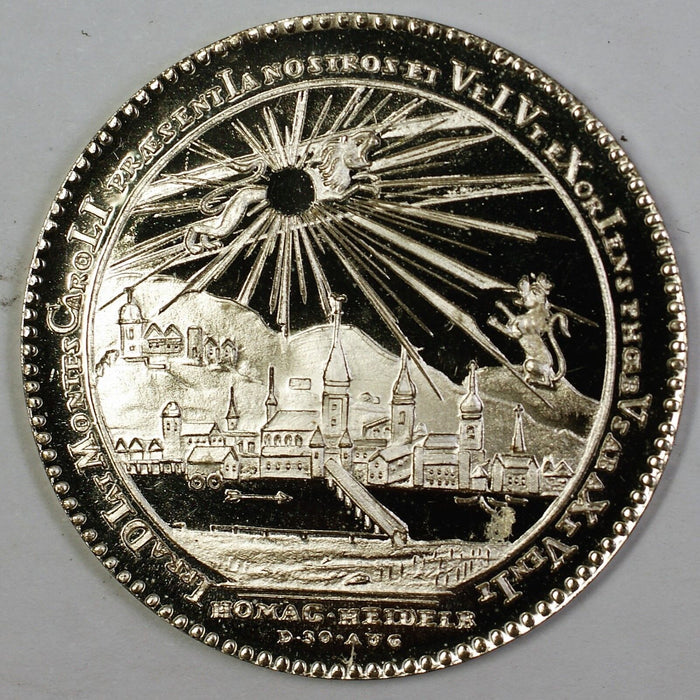 1978 Gem Proof Bank For Gemeinwirtschaft German Taler Cartheodor Silver Medal