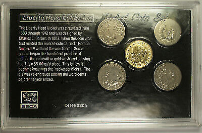 1897-1909 Liberty Head Nickel Collection SSCA