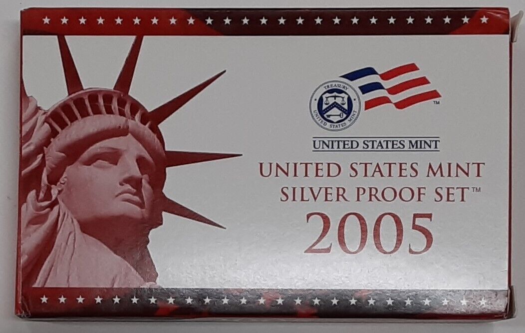 2005-S US Mint Silver Proof Set - 11 Gem Coins In OGP w/Box & COA