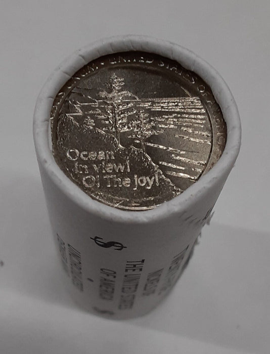2005-D Jefferson Nickel BU Rolls Ocean/View-Ten 25 Coin Rolls/250 Coins in Box