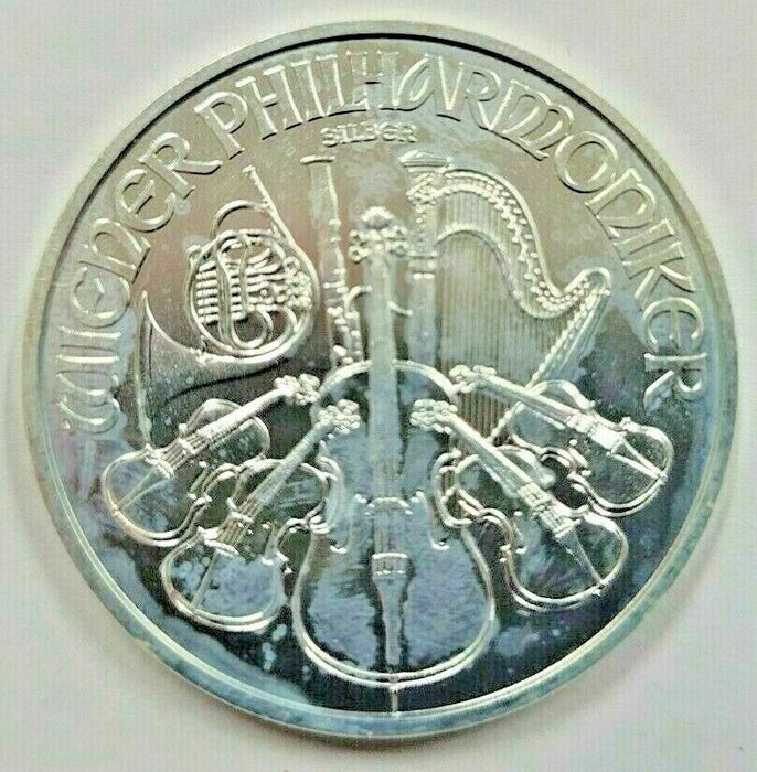 2020 Austrian Philharmonic 1oz Silver Coin BU