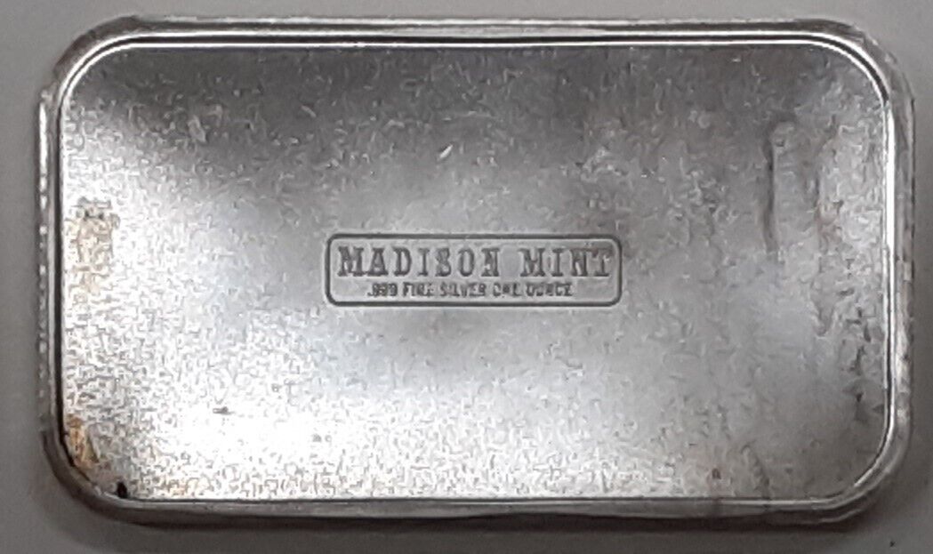 Madison Mint  .999 Fine 1 Troy Ounce Silver Bar - Happy Birthday 1978  SB 127