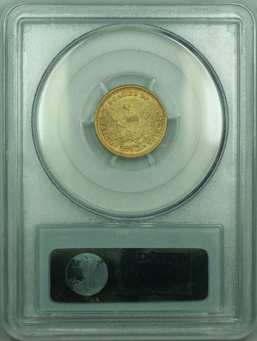 1887 Liberty Quarter Eagle $2.50 Gold Coin PCGS MS-62 CAC (SL)