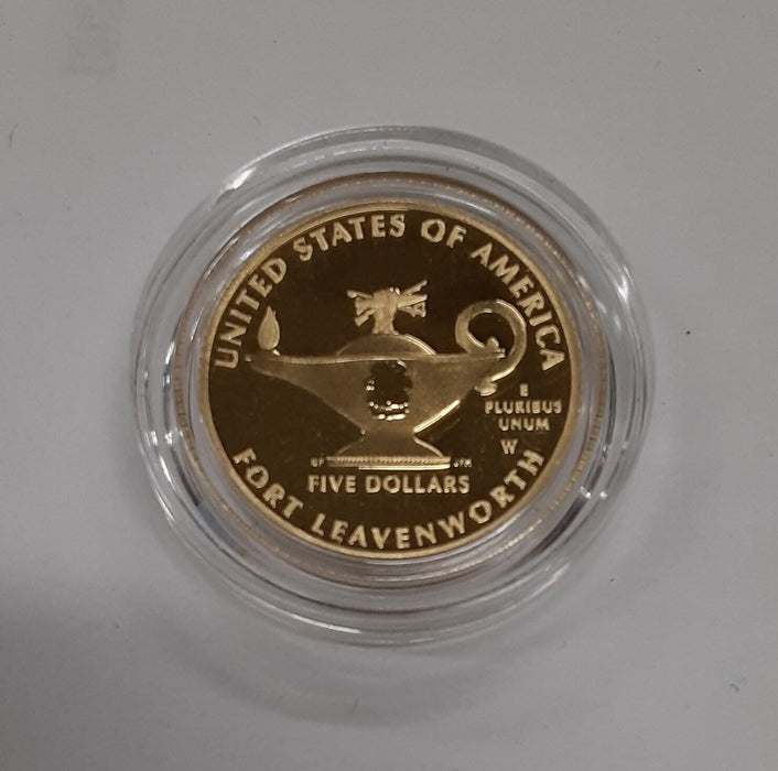 2013-W $5 Five Dollar 5-Star Generals Proof Commem Gold Coin in Capsule Only