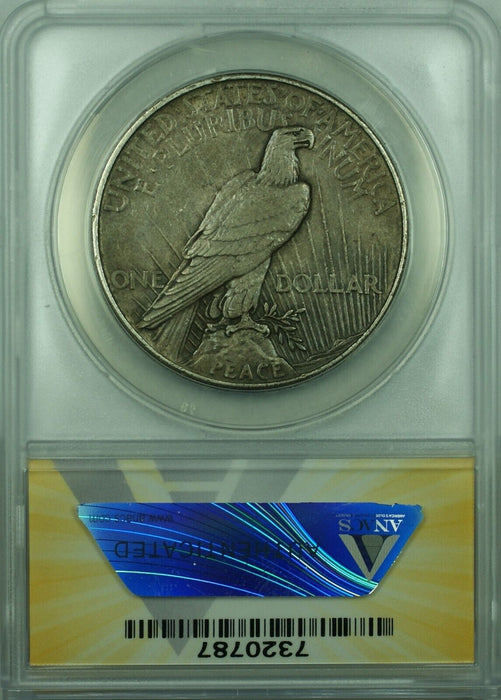 1921 Peace Silver Dollar S$1 ANACS EF-45   (45B)