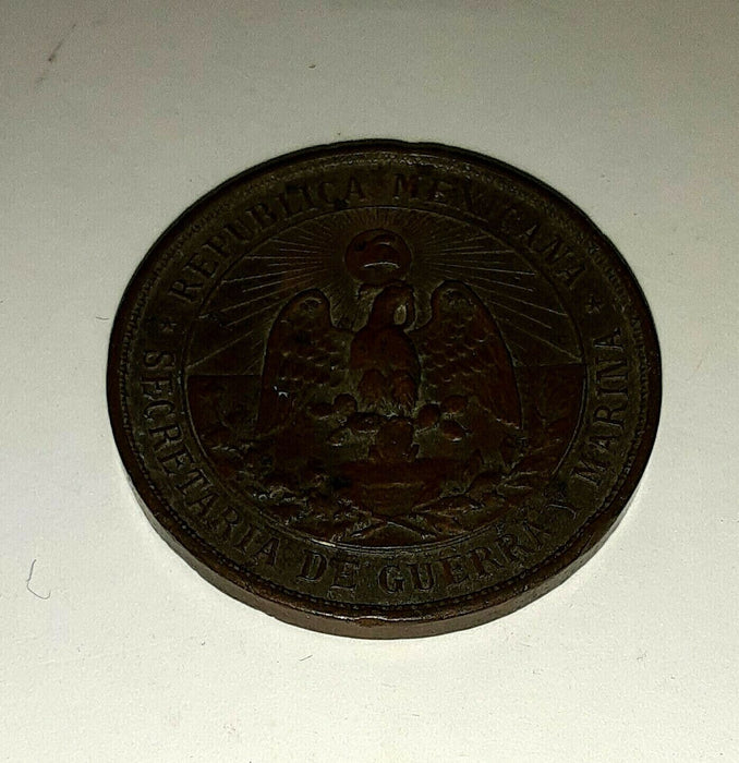 Mexico Bronze Medal Award From The Secretary of War and Navy - Rim Dings