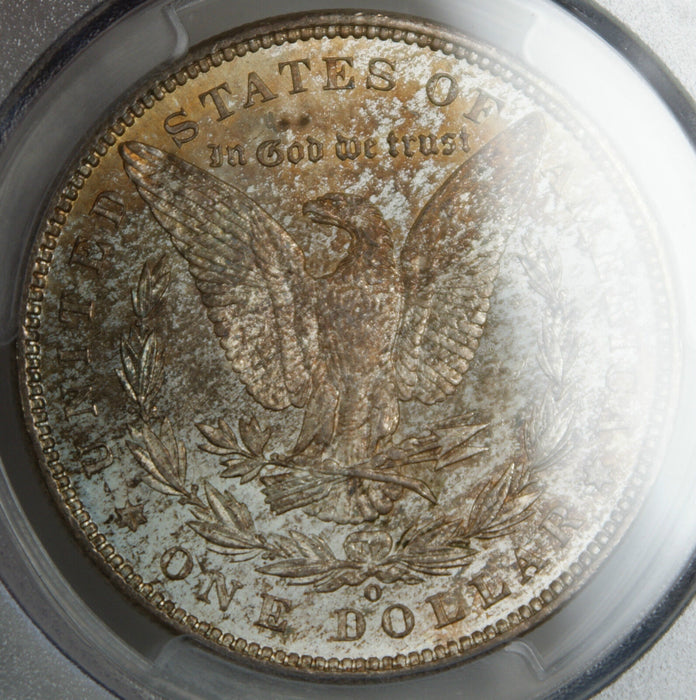 1901-O Morgan Silver Dollar Coin, PCGS MS-64 Toned
