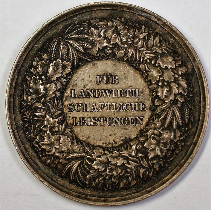 Switzerland Farming Festival Silver Medal Toned and Circulated Agricultural