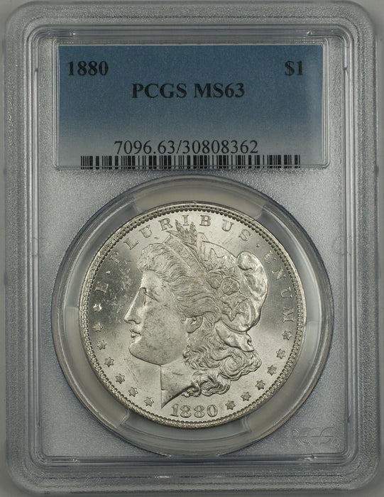 1880 Morgan $1 Silver Dollar Coin PCGS MS-63 Better Coin*