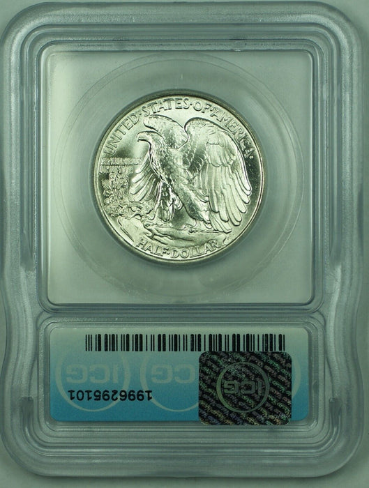 1944 Walking Liberty Half Dollar 50C ICG MS 65 (50) A