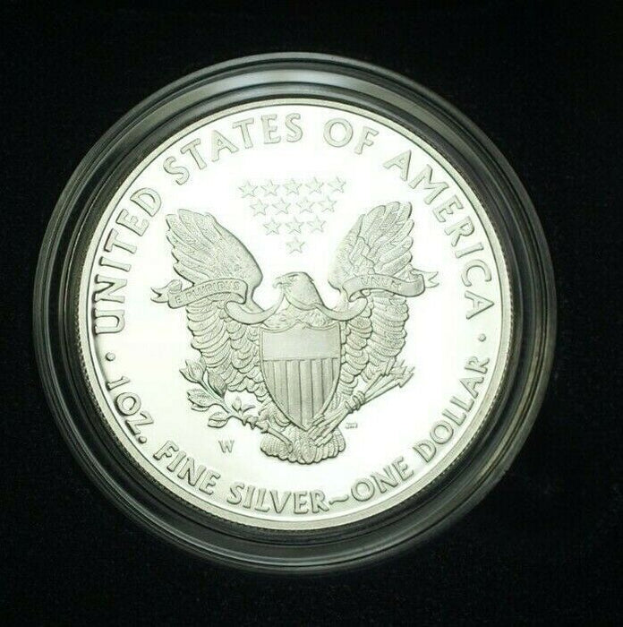 2008-W American Eagle 1 oz Silver Proof Coin with OGP and COA