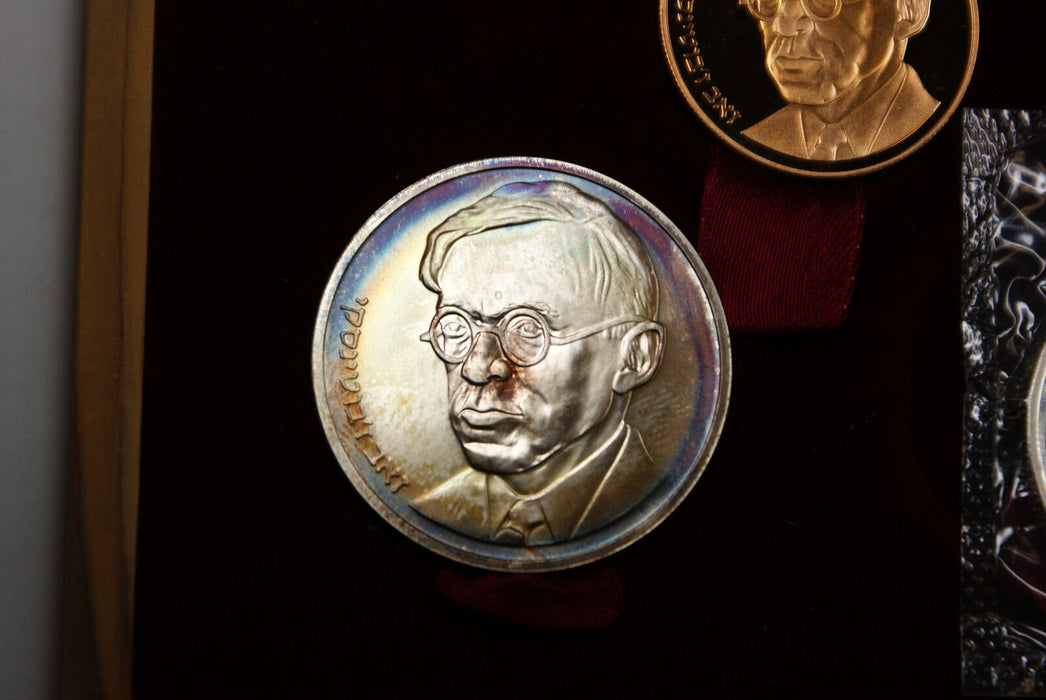 1980 Israel Gold & Silver Commemorative Coins, Zeev Jabotinsky Centenary