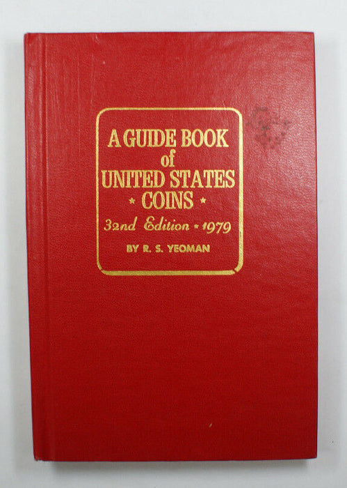 1979 Red Book A Guide Book of United States Coins Price Guide 32th Edition