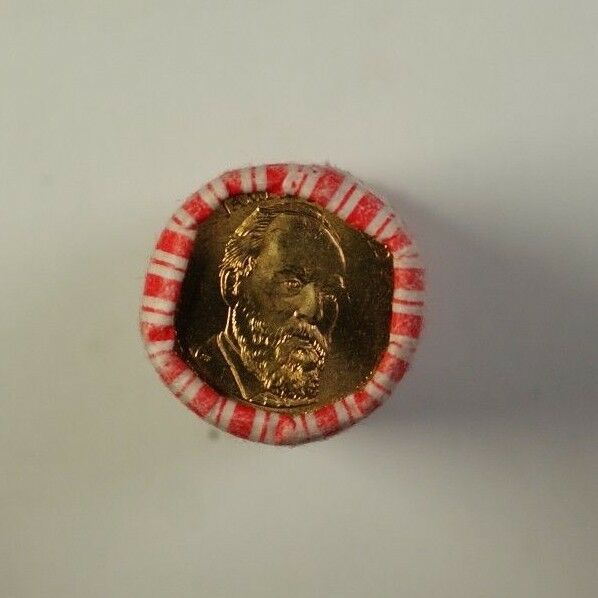 2011 James A Garfield Presidential Dollar Roll 25 $1 Coins *Mint Unknown* In OBW