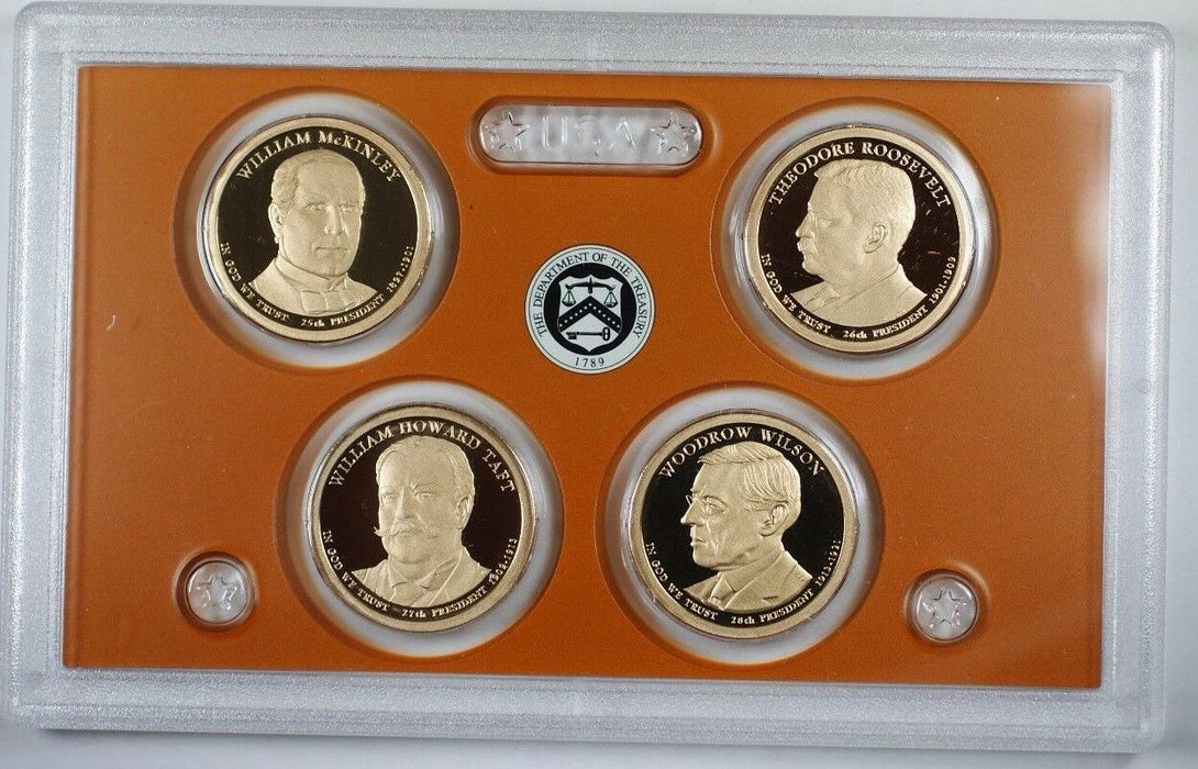 2013 United States Presidential Proof Set With Box and COA