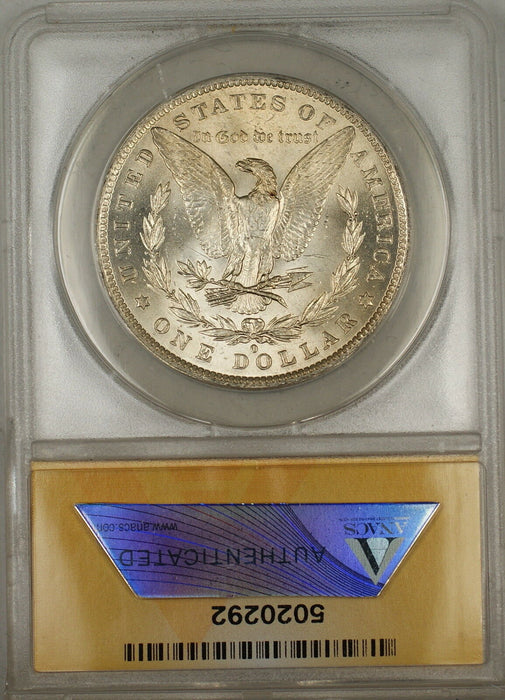 1883-O Morgan Silver Dollar $1 ANACS MS-61 (Better Coin) (6A)