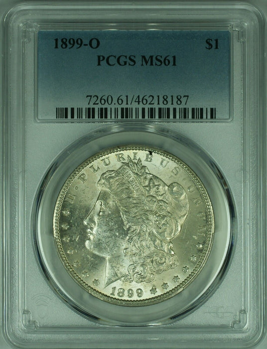 1899-O Morgan Silver Dollar Coin PCGS MS-61  (47)