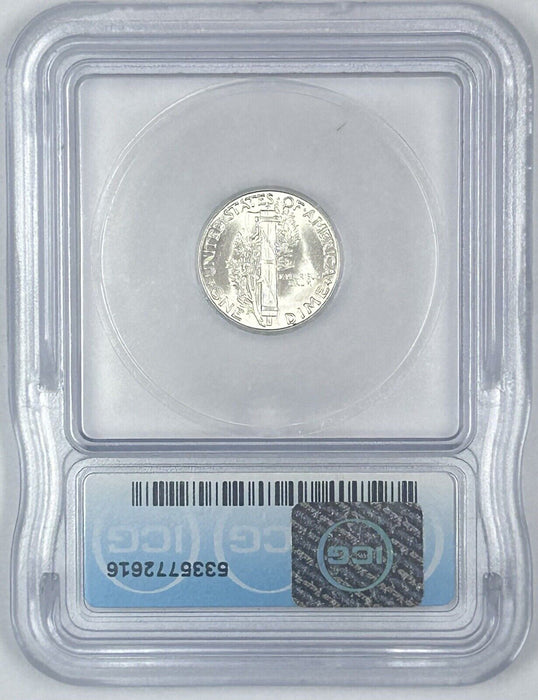 1944 Mercury Silver Dime 10c Coin ICG MS 64 (54) B