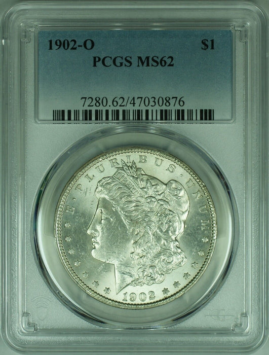 1902-O Morgan Silver Dollar Coin  PCGS MS-62   (39B)