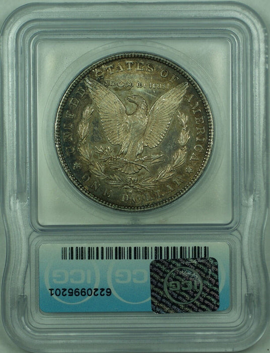 1880-S Morgan Silver Dollar Toned $1 Coin ICG MS 61 (23)