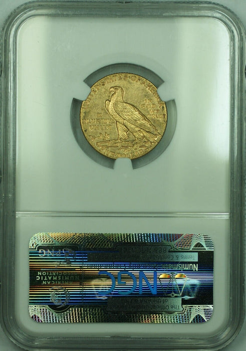1910 Indian Head $5 Gold Half Eagle NGC MS-62